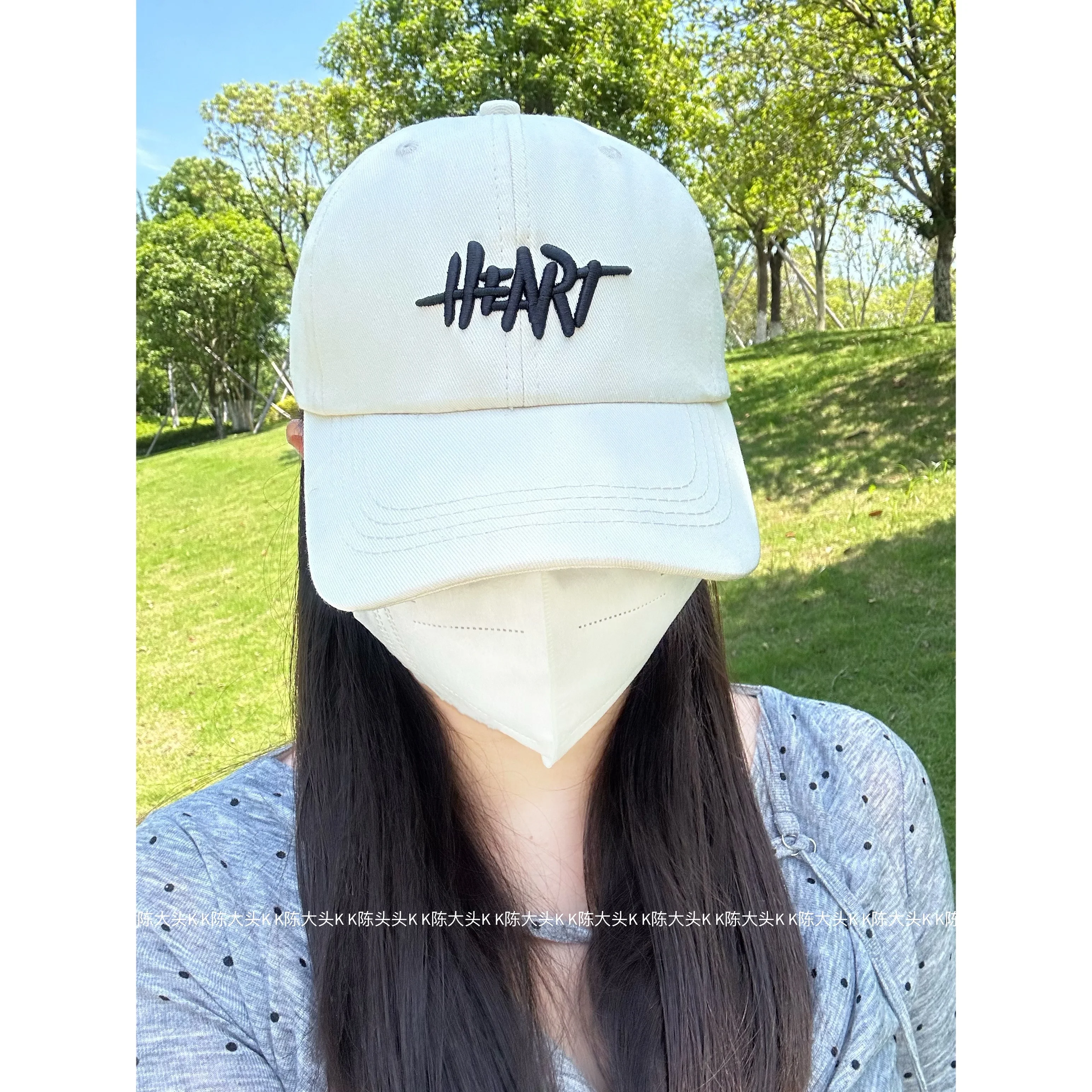 Американская улица Ретро Versitile модная бейсболка с вышитыми буквами женская