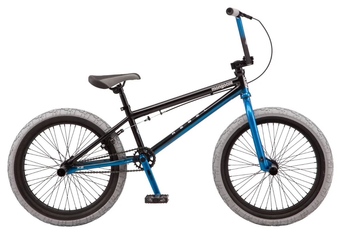 

Rebel X2 BMX Bike Park Bike, 20 in., Boys, Black / Blue