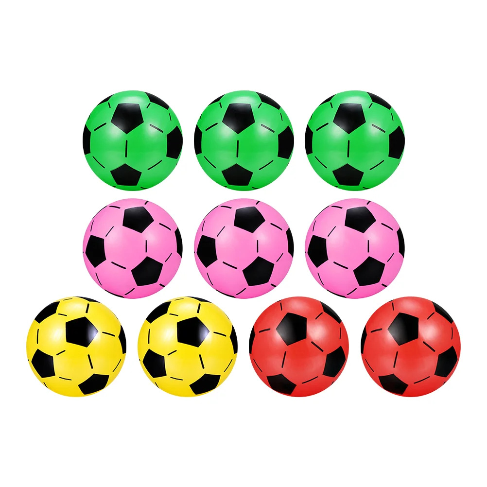 

10Pcs Kids Soccer Toys Portable Inflatable Football Toys Children Interactive Soccer Toys