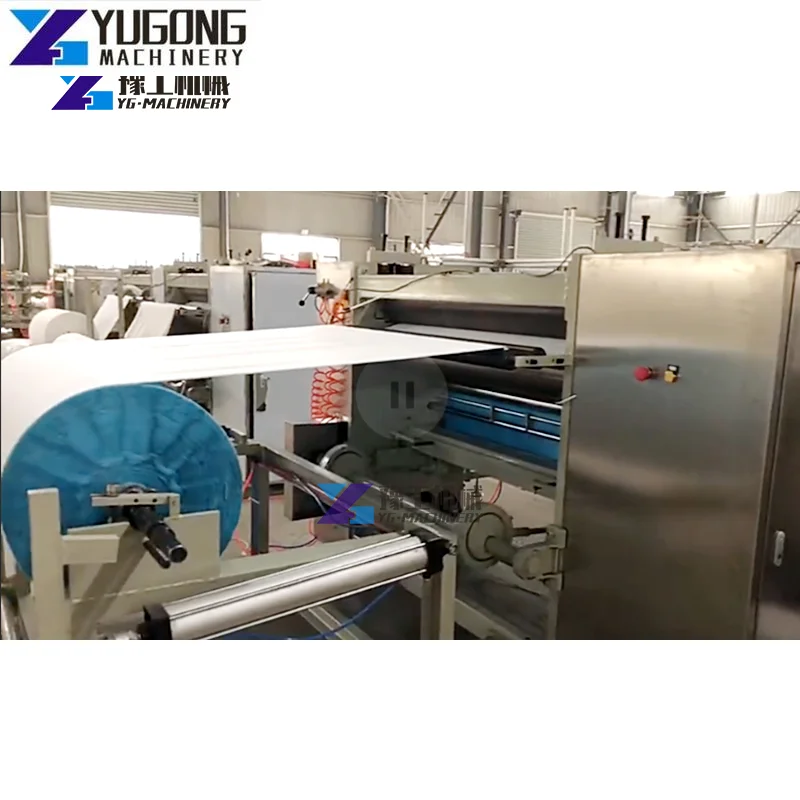 Автоматическая одноразовая Нетканая ткань спанлейс