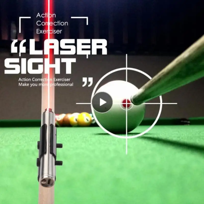 

New Billiard Accessories Snooker Cue Laser Sight Billiard Sight Training Equipment Practice Aid Corrector Billiards Laser Sight