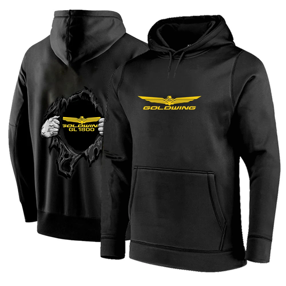 

2022 GOLDWING GL1800 Loose Simple Men Streetwear Male Sweatshirt Popular Handsome Pullover Harajuku Elegant Tops