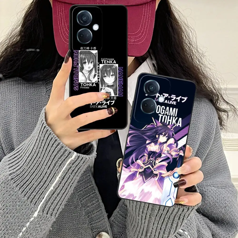 Фото Чехол для телефона Date a Live Tohka Yatogami для OPPO Find X9 X8 X7 X6 X5 X3 X2 Plus s Pro Ultra Lite, мягкий, из ТПУ, ударопрочный. №4