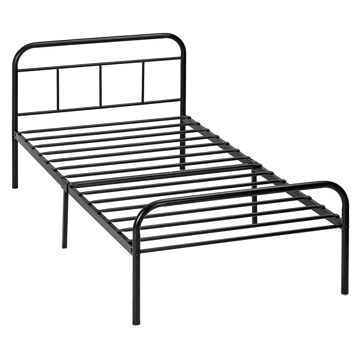 

Lusimo 14"Heavy Duty Twin Metal Bed Frame No Box Spring Needed and Noise-Free Mattress Foundation Twin Size