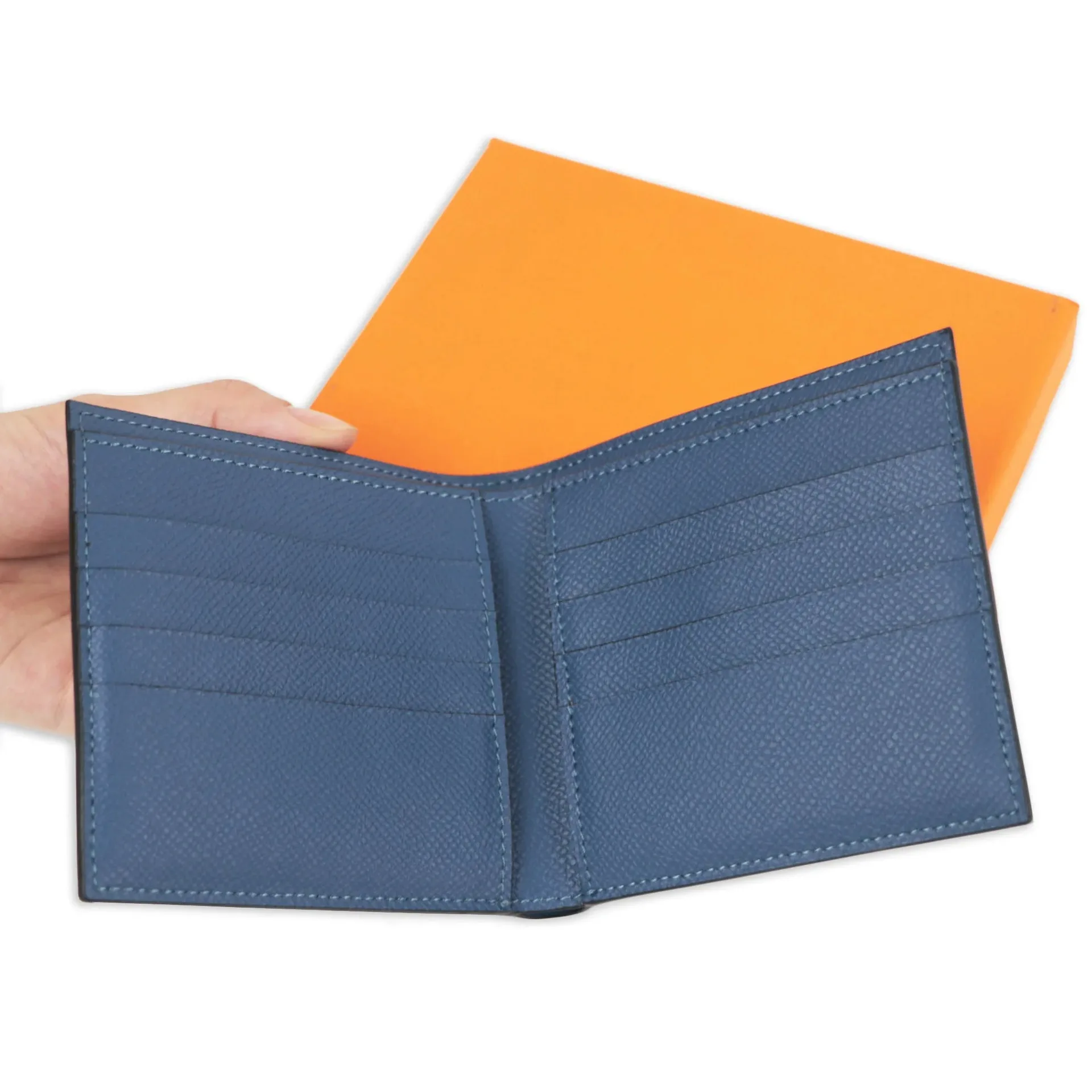 Роскошный кошелек из натуральной кожи для мужчин и женщин бумажник воловьей с