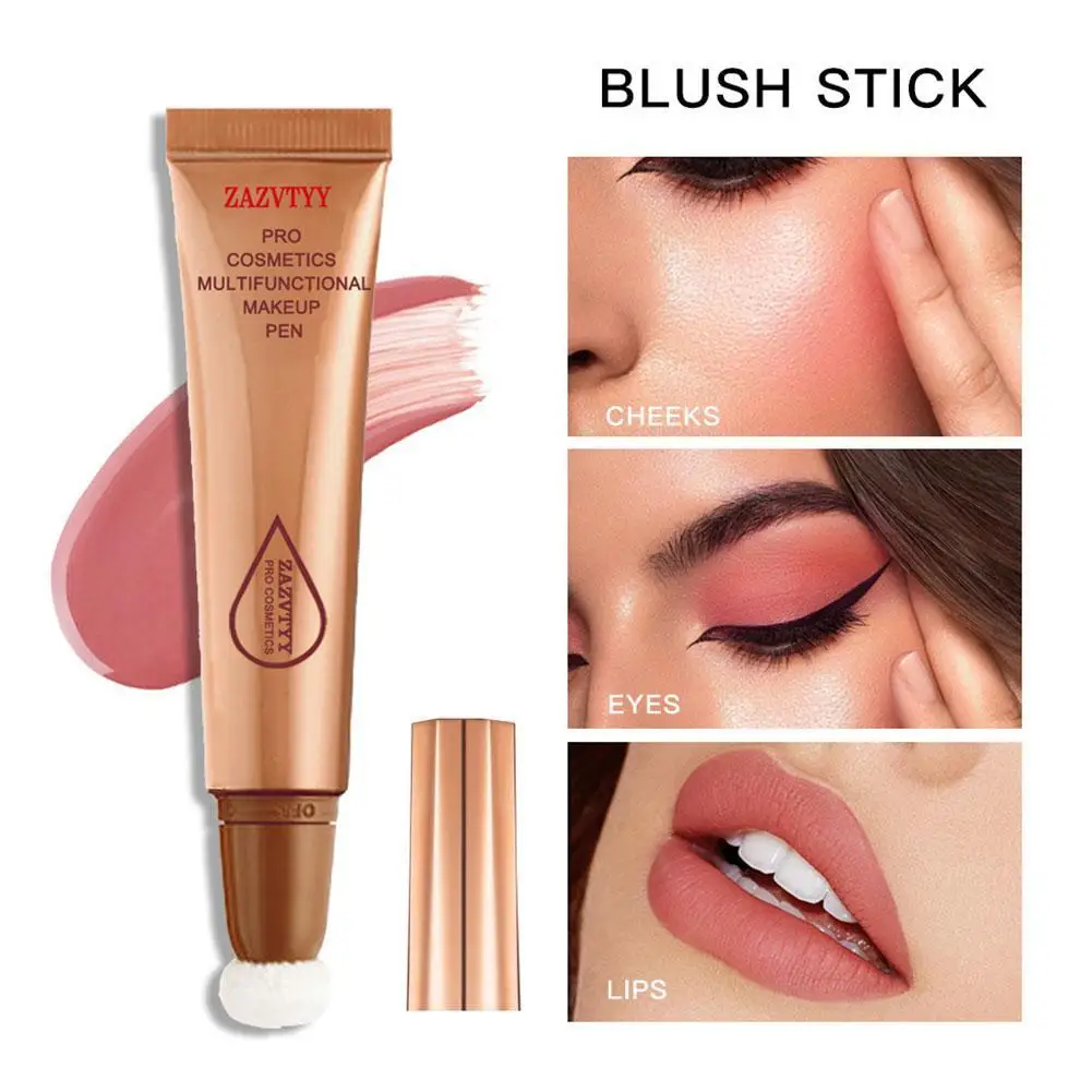 

Liquid Blush Velvet Matte Blusher Face Pigment Lasting Beauty Natural Cream Lightweight Cream Blush Sheer Multi Stick