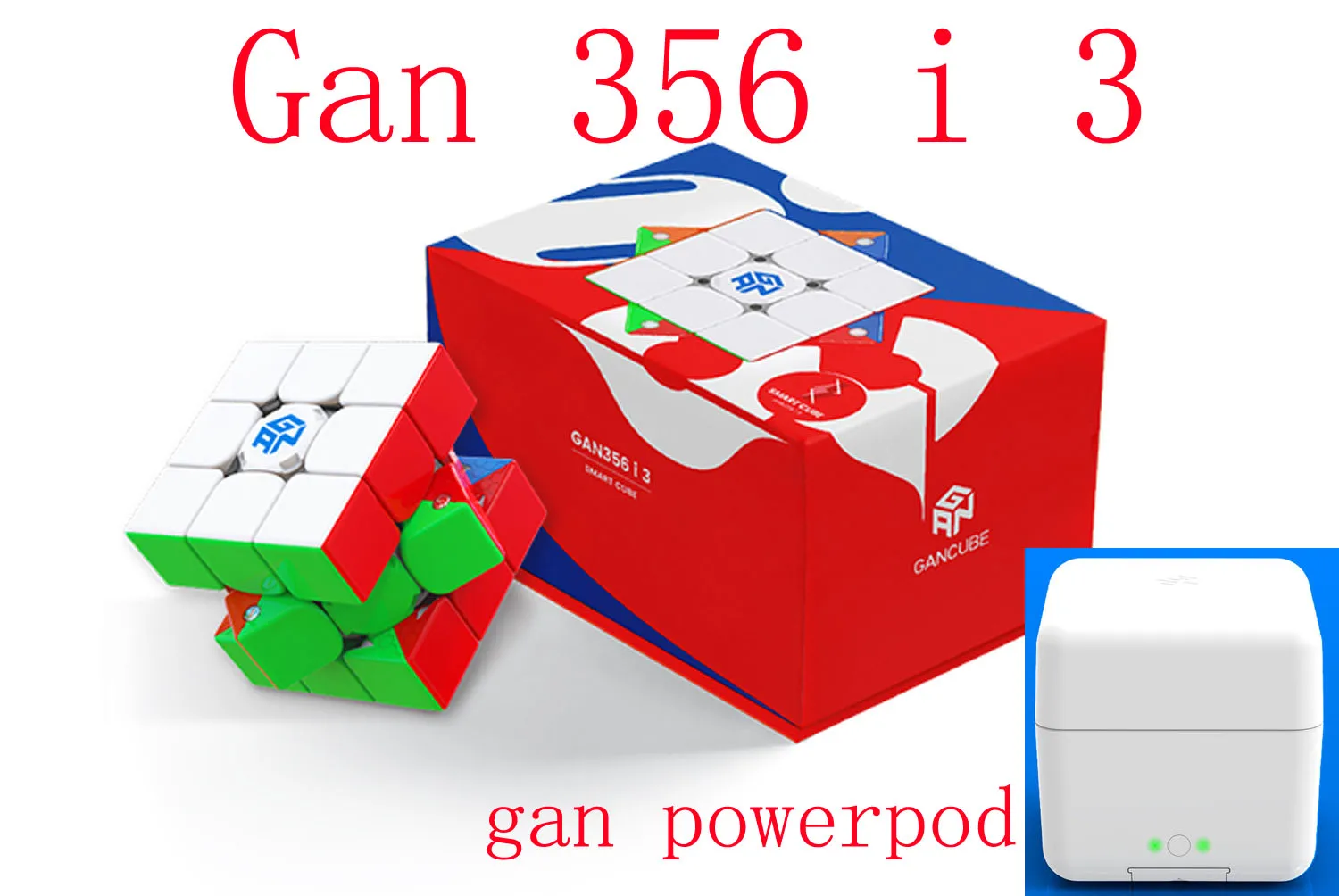 

New GAN i 3 Smart Cube GAN356 i3 3x3x3 Magnetic Speed Magic cube Puzzle GAN356 i 3 Intelligence in GAN PowerPod for i2 i3
