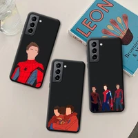 marvel holland the spider man no way home andrew phone case for samsung galaxy s21 ultra s20 fe m11 s8 s9 plus s10 5g lite 2020