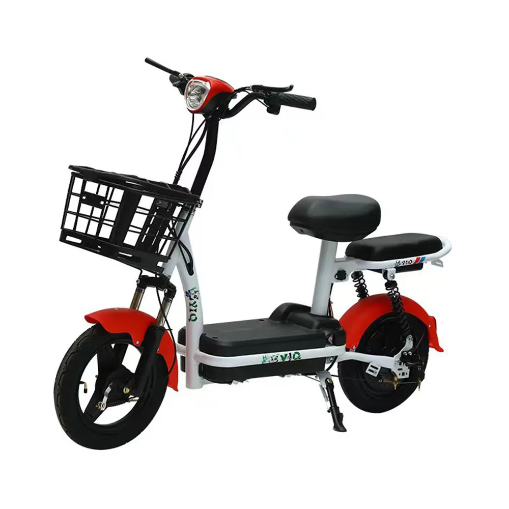 

48V Electric Motorcycle 12/20A Lithium Battery Mobility Scooter Double Drum Brake High Carbon Steel 350W Brushless Motor