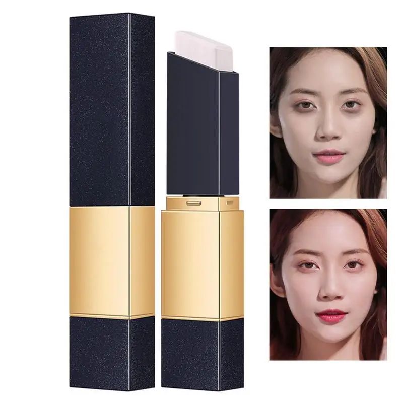 

Concealer Stick Color Changing Double-headed Natural Foundation Stick Face Brightening Moisturizing Primer Repairing Skin