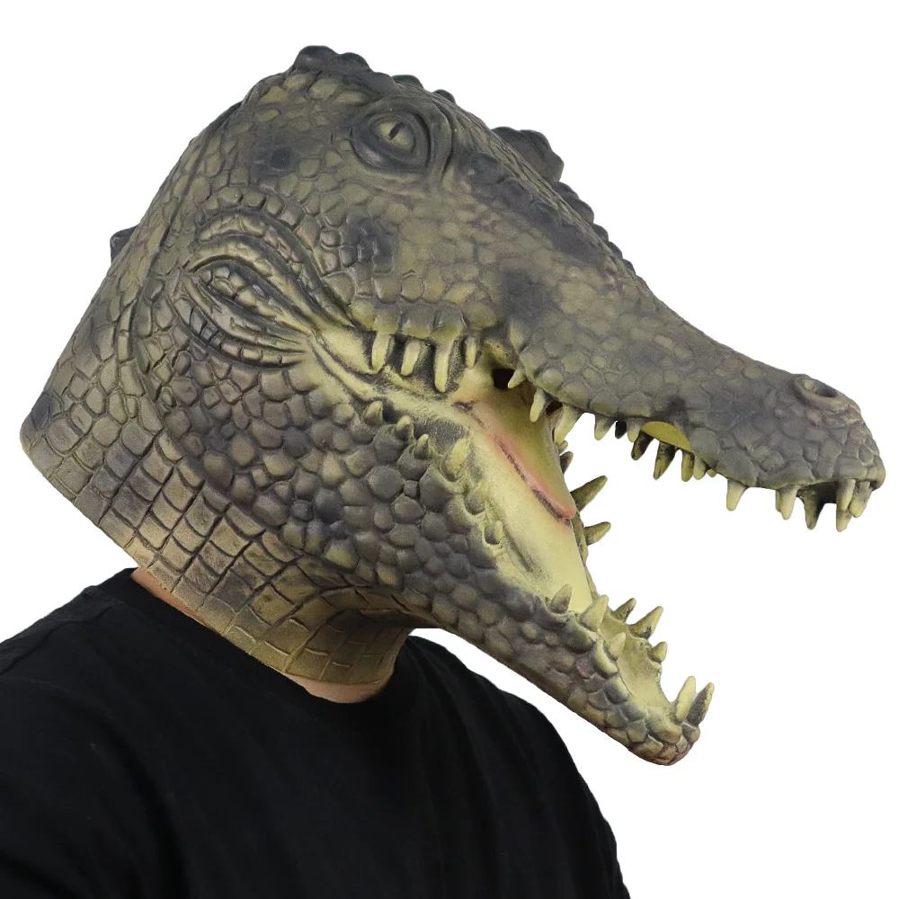 Маска крокодил кто под маской. Маска крокодила. Латексная маска крокодила. Голова крокодила. Маска крокодила на голову.