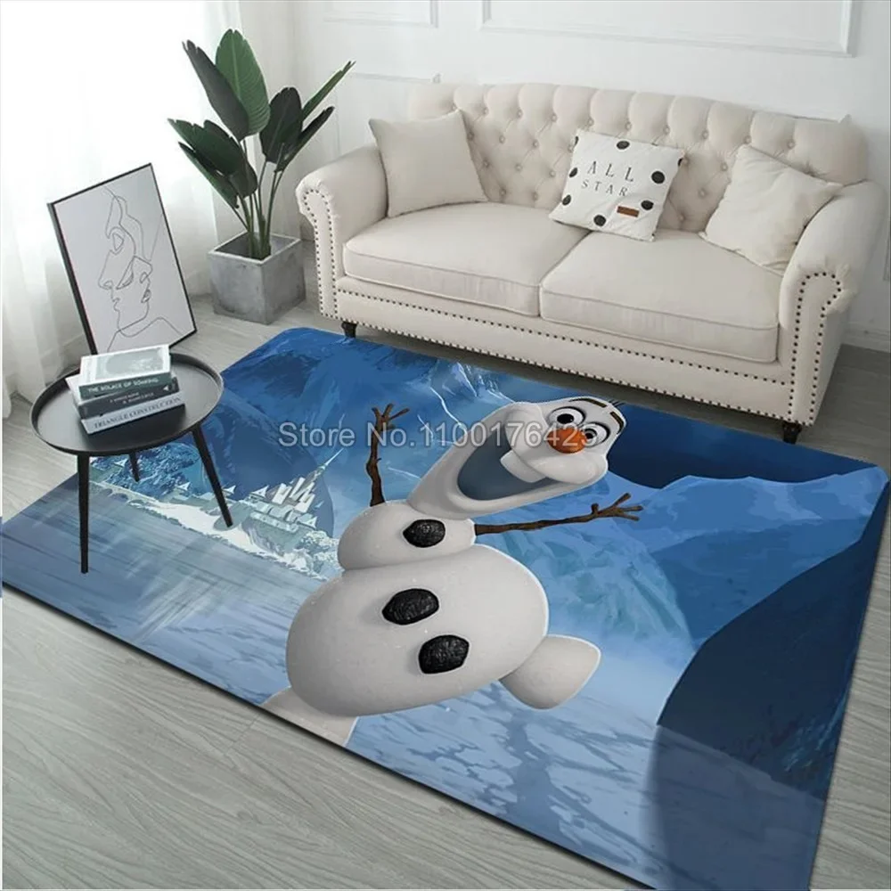 Напольный коврик с милым снеговиком Orlov из мультфильма украшение для ванной