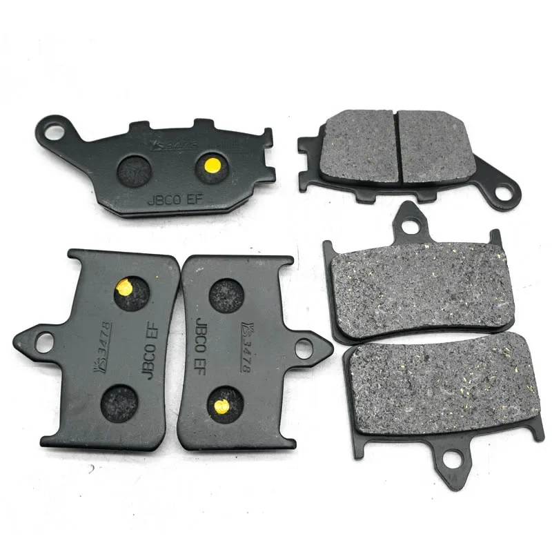 Комплект передних и задних тормозных колодок мотоцикла для HONDA VTR1000F Fire Storm 2001 2002