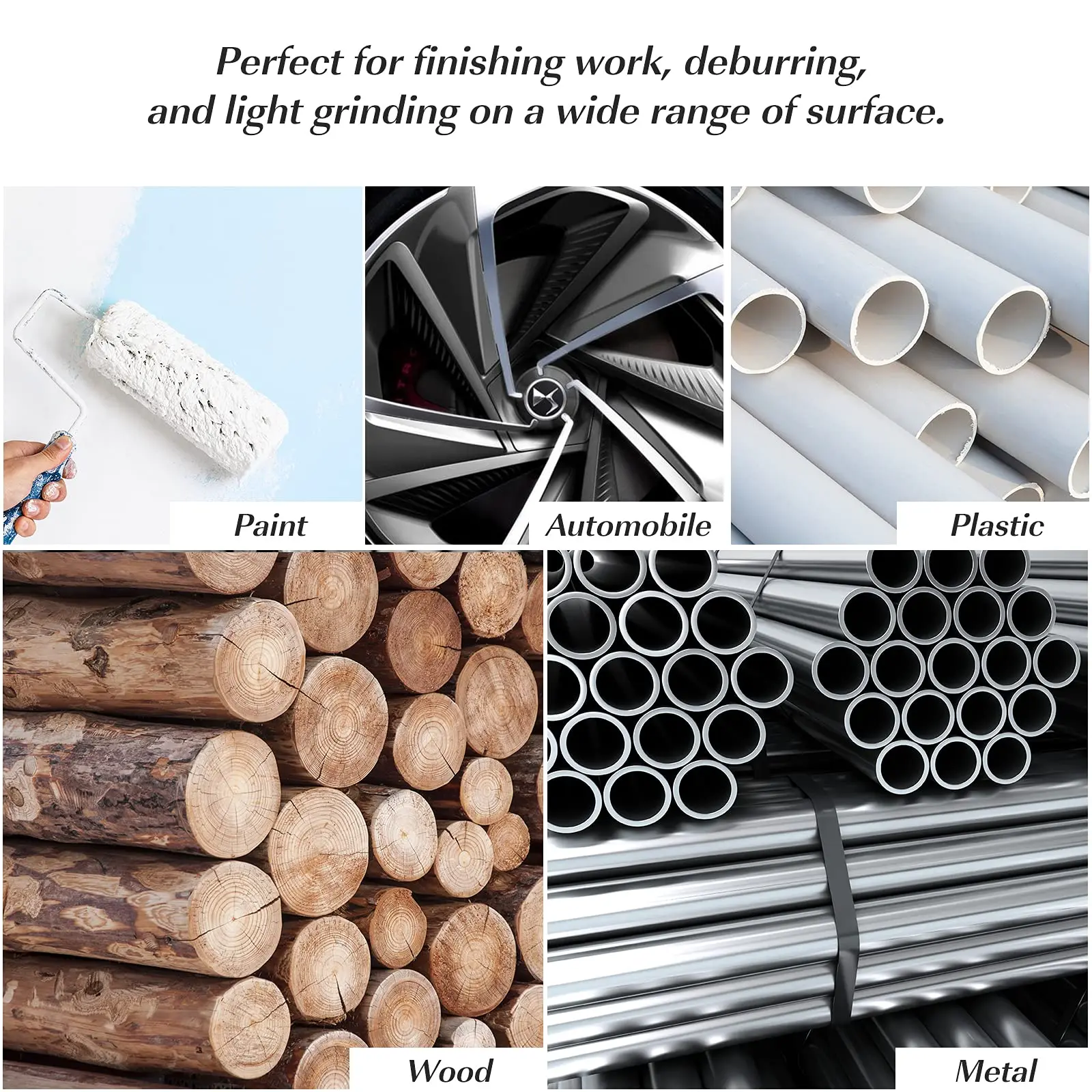 5 Шт. Набор Полимерных Алмазных Чашек Шлифовальных Кругов 125/150/180 Мм Для Угловой