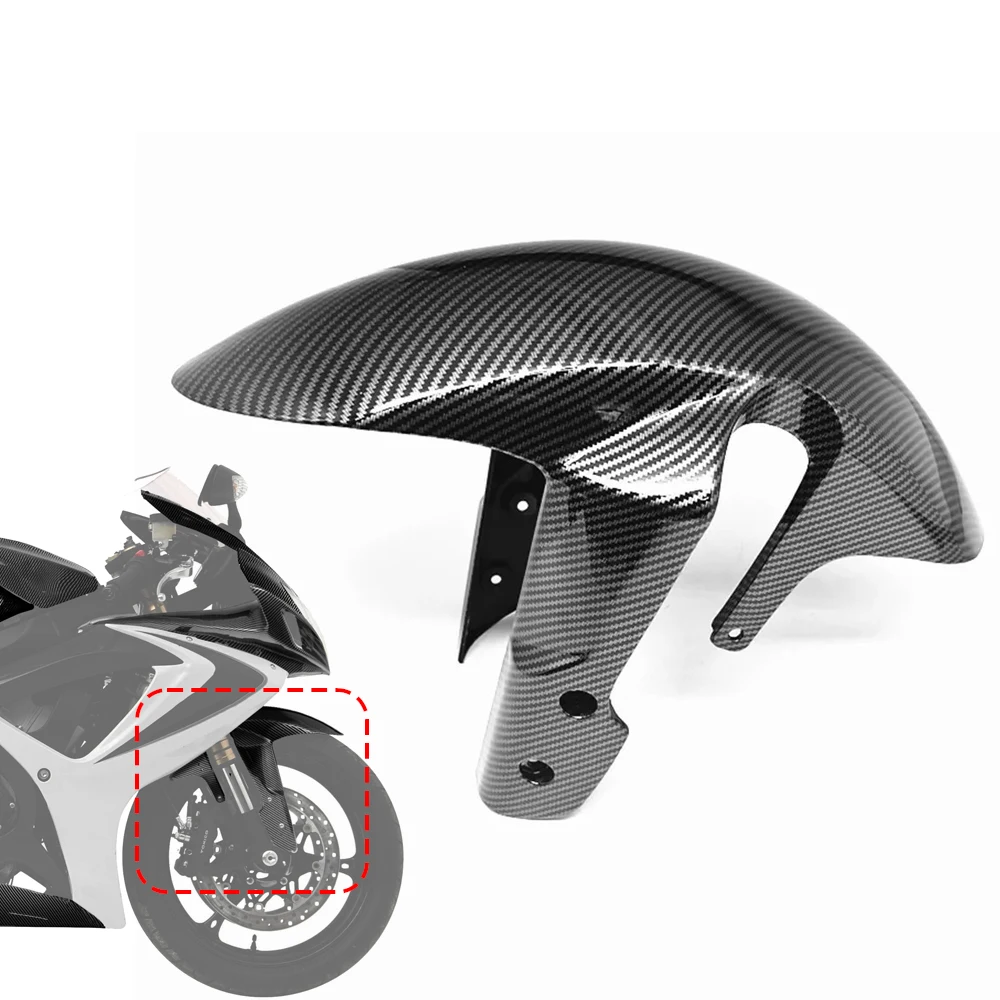 Фото Передний полный обтекатель крыла с узором из углеродного волокна для suzuki k7 gsxr750 600 gsx-r750 r600 gsxr 750 2006-2007 №5