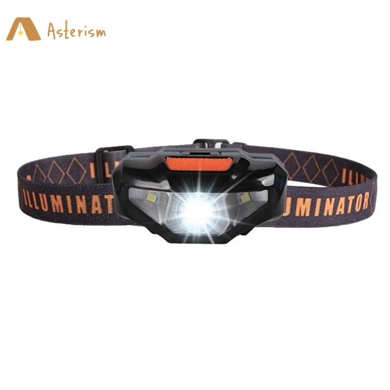 3 Lighting Modes Headlamp Portable LED Head Lamp with AA Battery Flashlight Torch Light Fishing Camping Headlight | Освещение