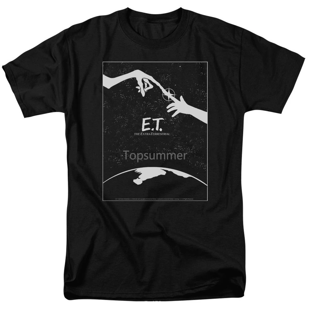 

E.T. Et экстра-наземный фильм пальцы сенсорный фильм плакат Футболка все размеры
