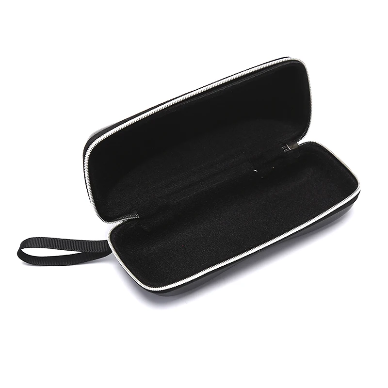 Купи Women Reading Glasses Box Leather Glasses Case For Men Woman Waterproof Hard Frame Eyeglass Case Black Spectacle Cases за 177 рублей в магазине AliExpress