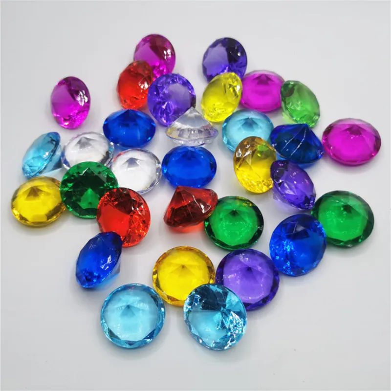 

10Pcs 28.5*18.5mm Acrylic Diamond Shape Pawn Pieces For Board Games Accessories
