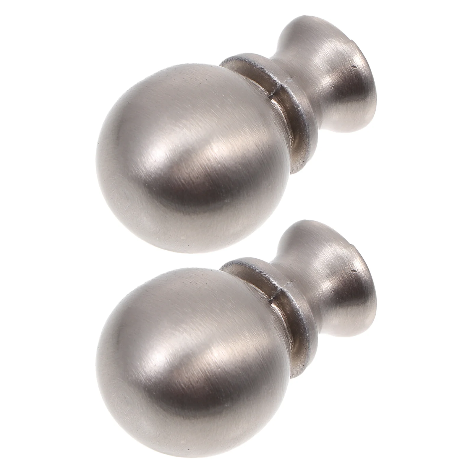 

2 Pcs Horn Frame Decorative Head Zinc Alloy Lamp Knob Light Ceiling Vintage Shade Cap Metal