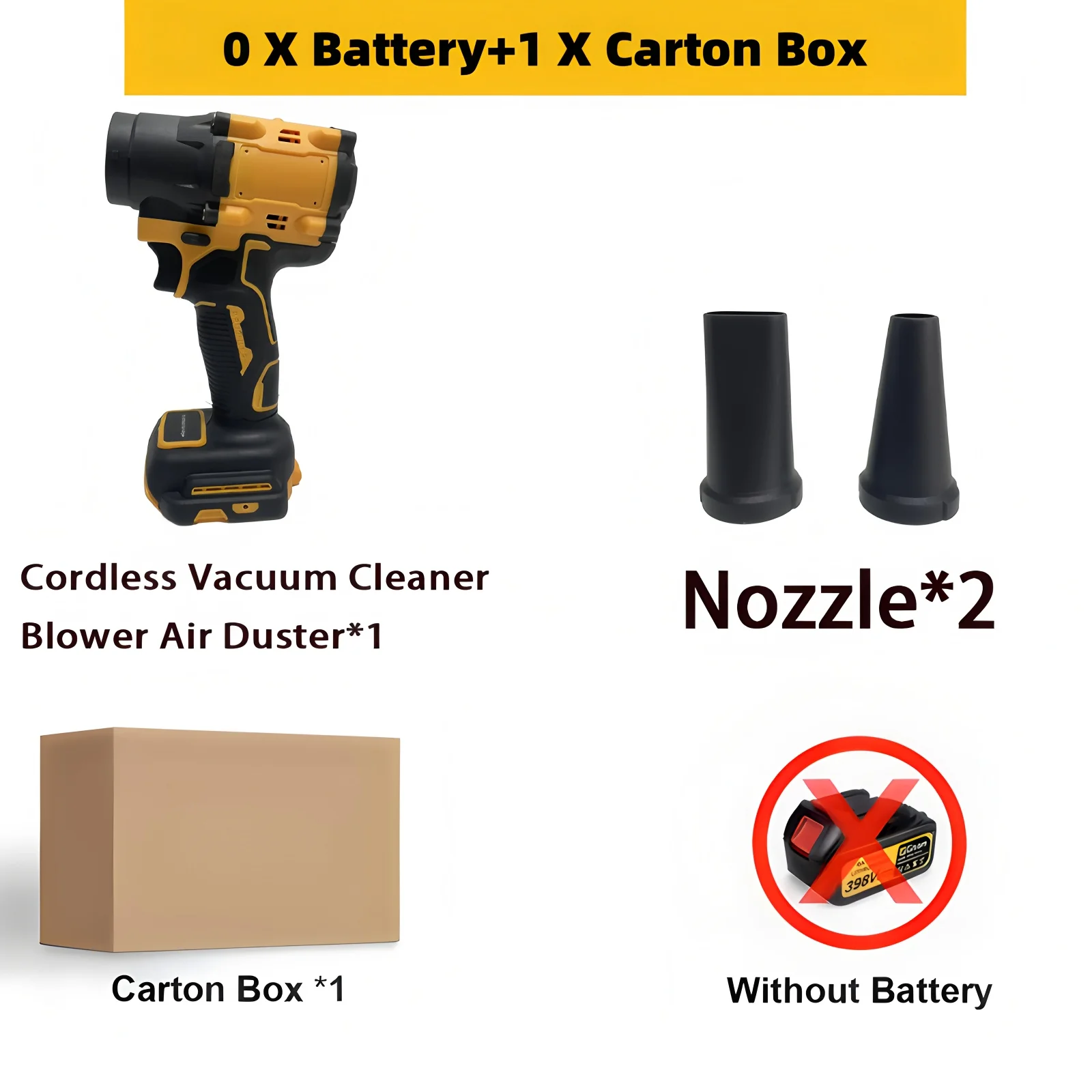 

Воздуходувка XMSJ для аккумулятора DeWALT 20 В