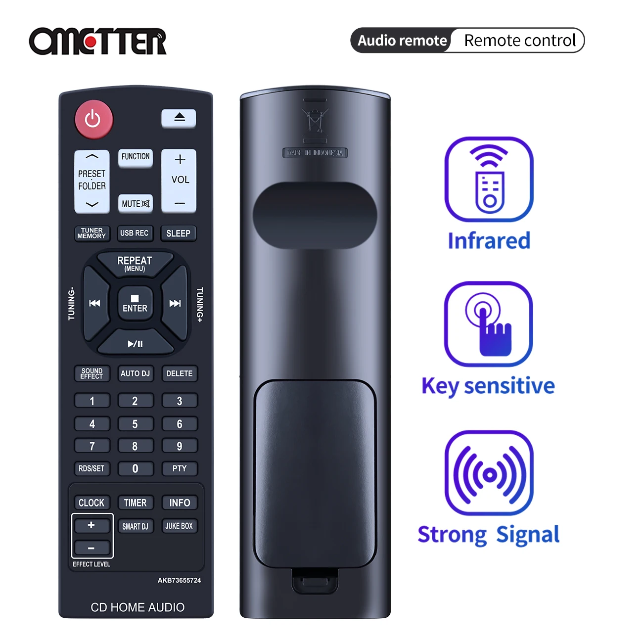 

AKB73655724 Remote Fit for Mini Hi-fi System CM9730 CMS9730F