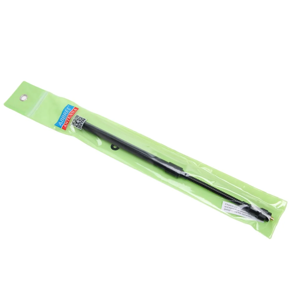 ABBREE AR-148 Gooseneck SMA-Женская Двухдиапазонная тактическая антенна для рации Baofeng UV-5R S9