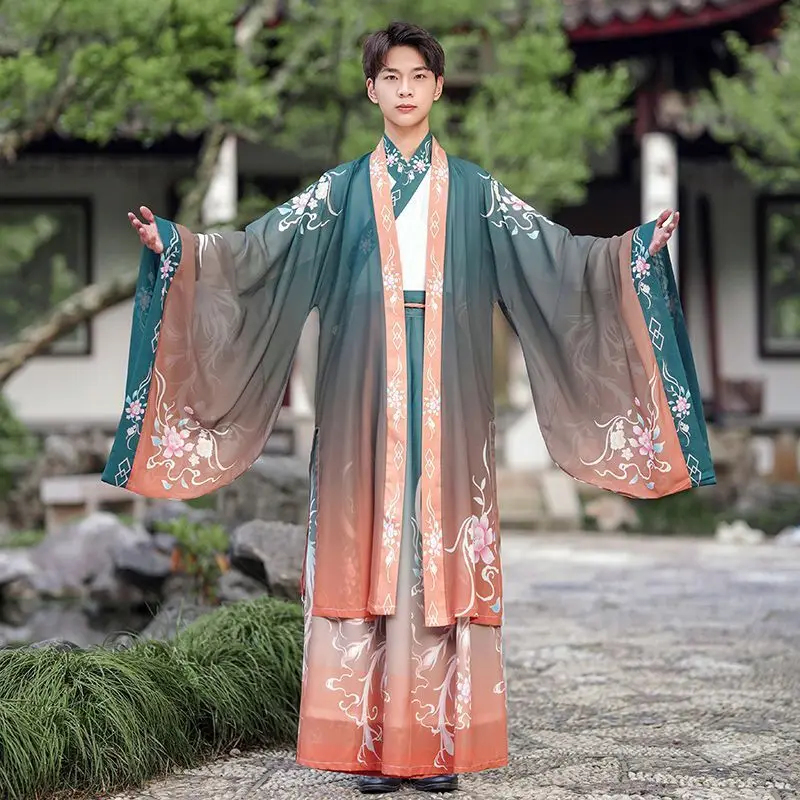 

Plus Size 6XL Hanfu Women Men Chinese Traditional Hanfu Dress Oversize Couples Cosplay Costume Hanfu Dress Set For Men Women