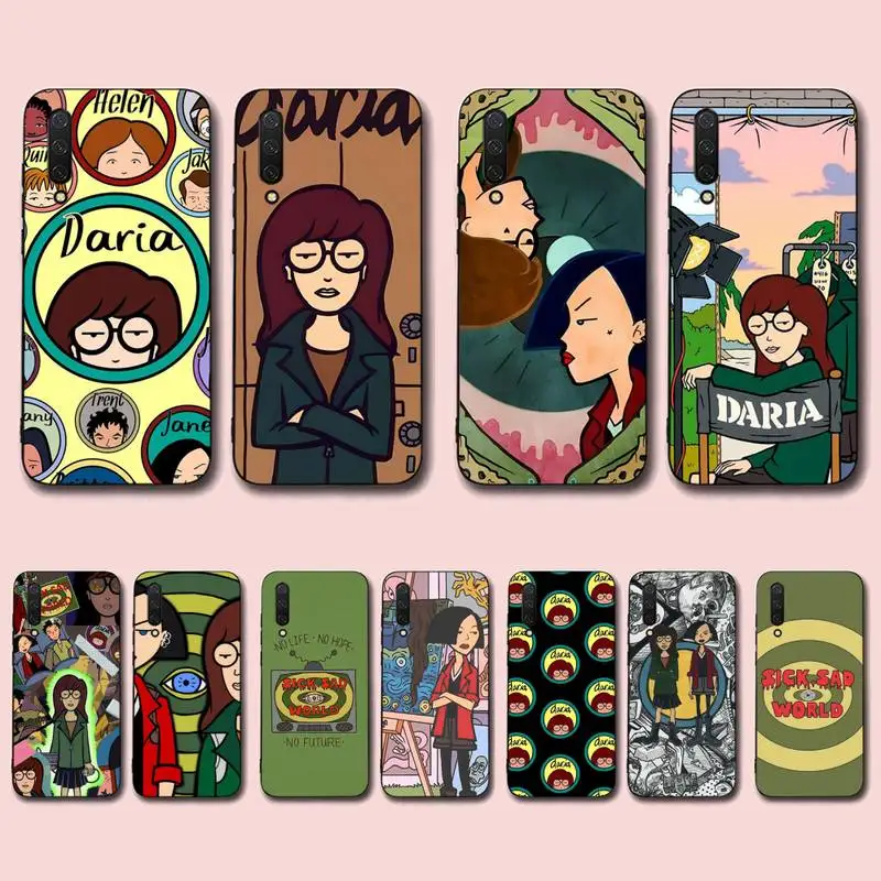 

Anime D-Daria Phone Case for Xiaomi mi 5 6 8 9 10 lite pro SE Mix 2s 3 F1 Max2 3