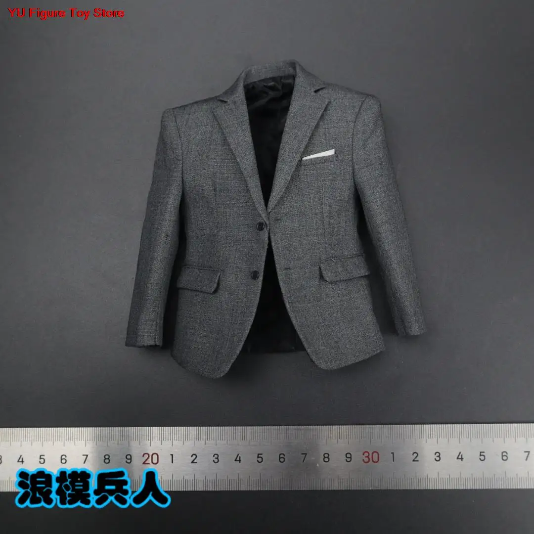 

1/6 Scale Male Suit Jacket Clothes Model Fit 12'' AT027 Soldier Strong Muscle Action Figure Body Dolls