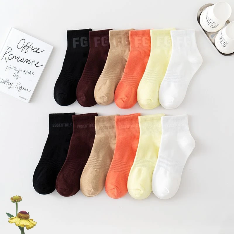 

Autumn Winter New High Quality Essentials Socks Men Women American Street Fashion Cotton Sports Socks