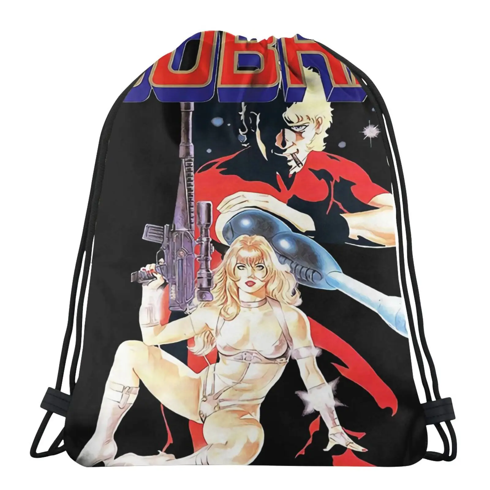 

Японская сумка для манги Cobura с аниме-Коброй V1, мешок для пыли с логотипом на заказ, мешки из органзы на бедрах, сумки для хранения для девочек,...