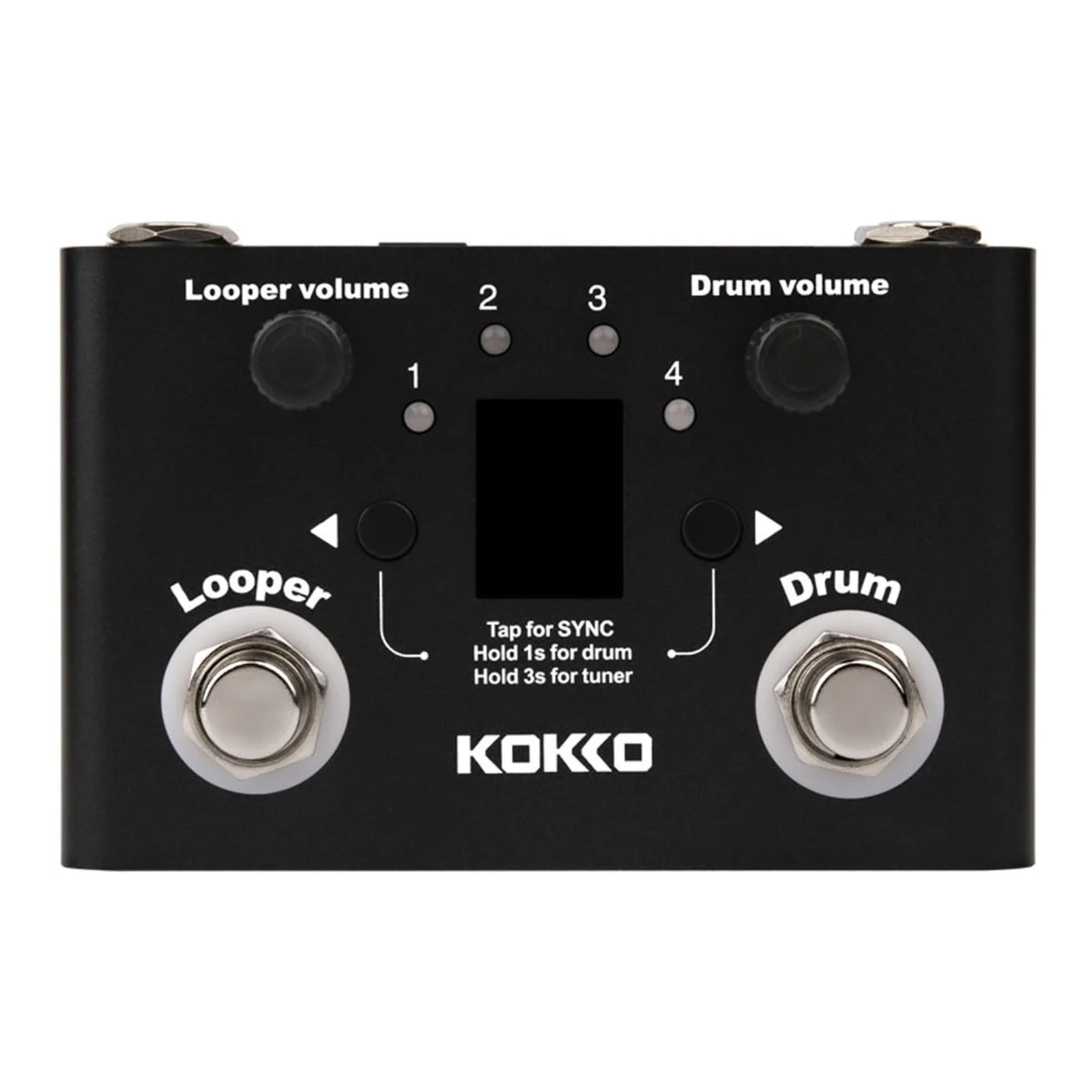 KOKKO FLD-1 Effects Pedal Effector Drum Looper Machine Effects Adjustable Vocal Reverb Equipment Drum Machine