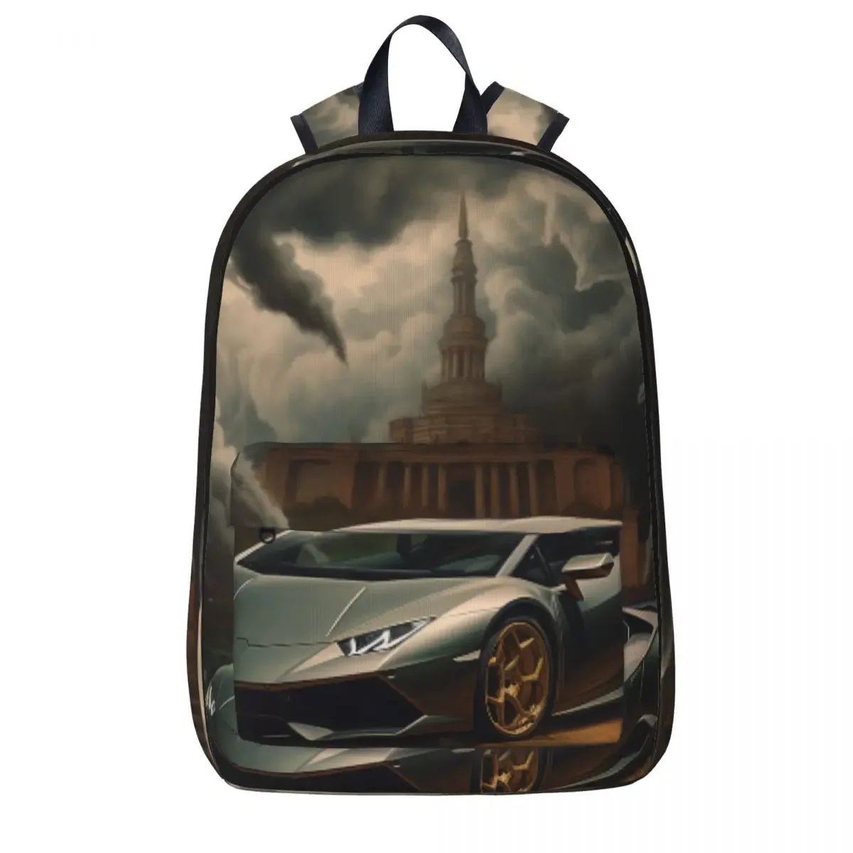 

Noble Sports Car Backpack Mystic Gothic University Backpacks Student Design Print School Bags Novelty Rucksack
