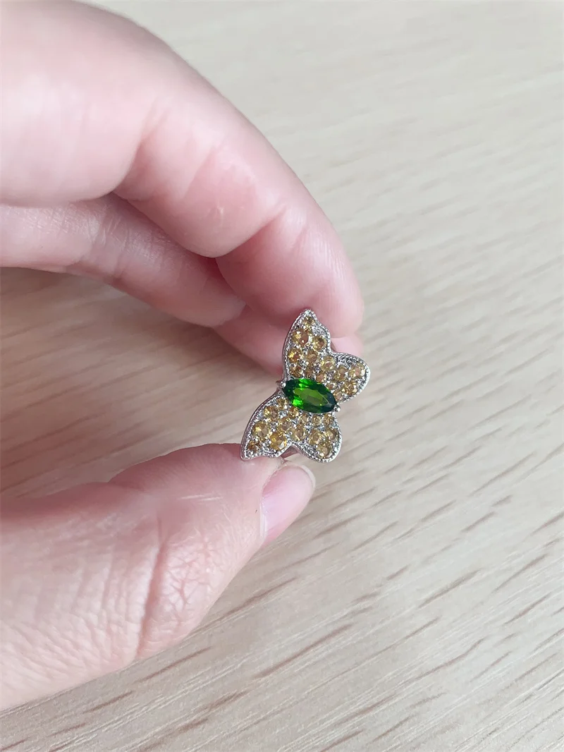 Кольца из стерлингового серебра с натуральным красным гранатом камень 6 3 карата