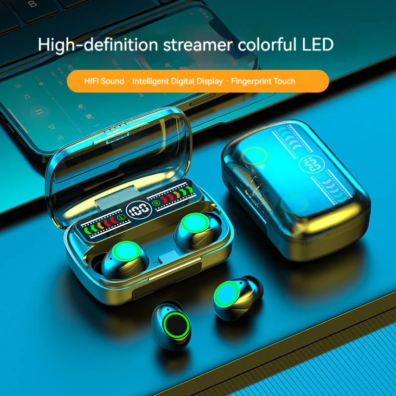 

Lossless Sound Headsets Bluetooth earphones, esports games, TWStouch 5.3 Sport Earbuds For all Smartphones