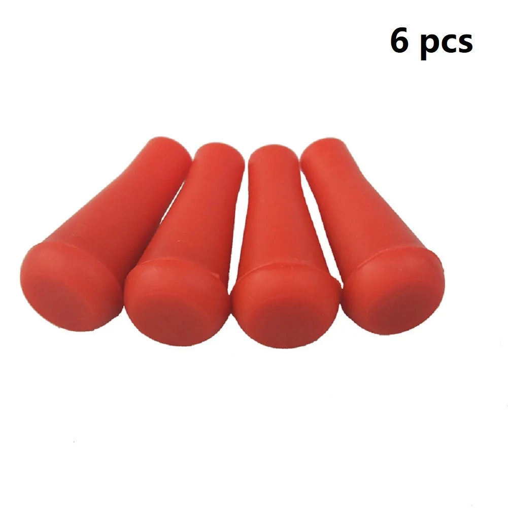

6Pcs/12Pcs 8mm Soft Rubber Arrow Points Archery Arrowheads Safety Soft Broadheads Shooting Game Practice Tips Arrow Points