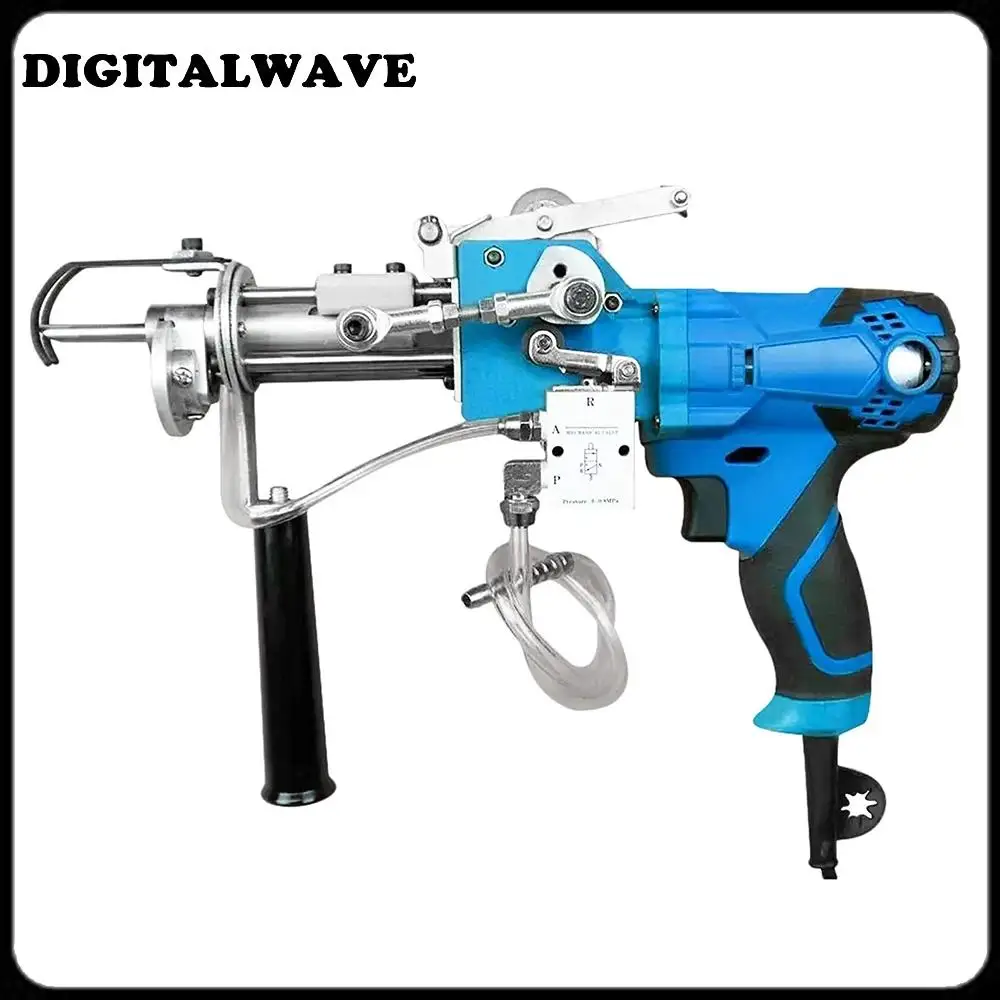 

Пневматический пистолет для туфтинга ковров, электрическая машина для туфтинга ковров, режущий ворс и петля, оба используют высоту ворса 25-60 мм, регулируемая 100-240 В