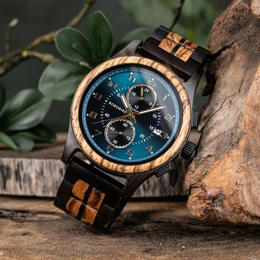 Мужские часы BOBO BIRD модные деревянные наручные уникальные нишевые для мужчин