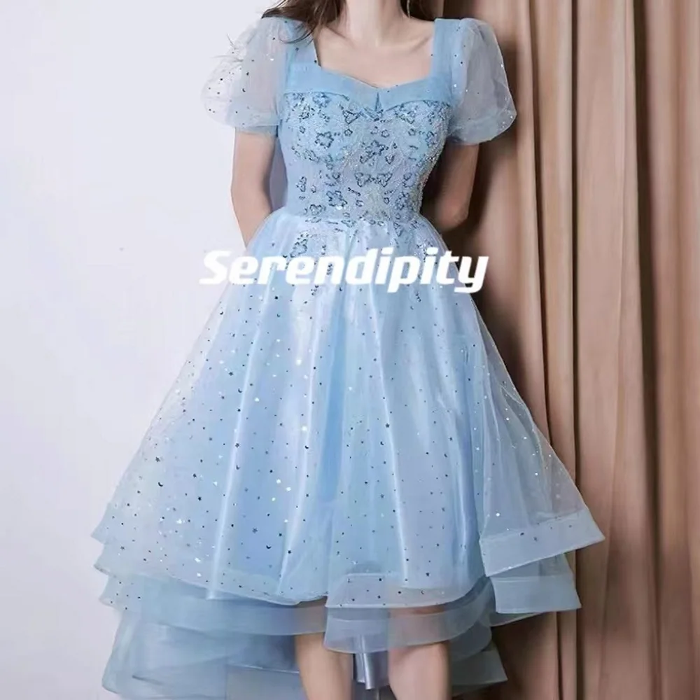 

Женское Платье До Колена, со шнуровкой и бусинами