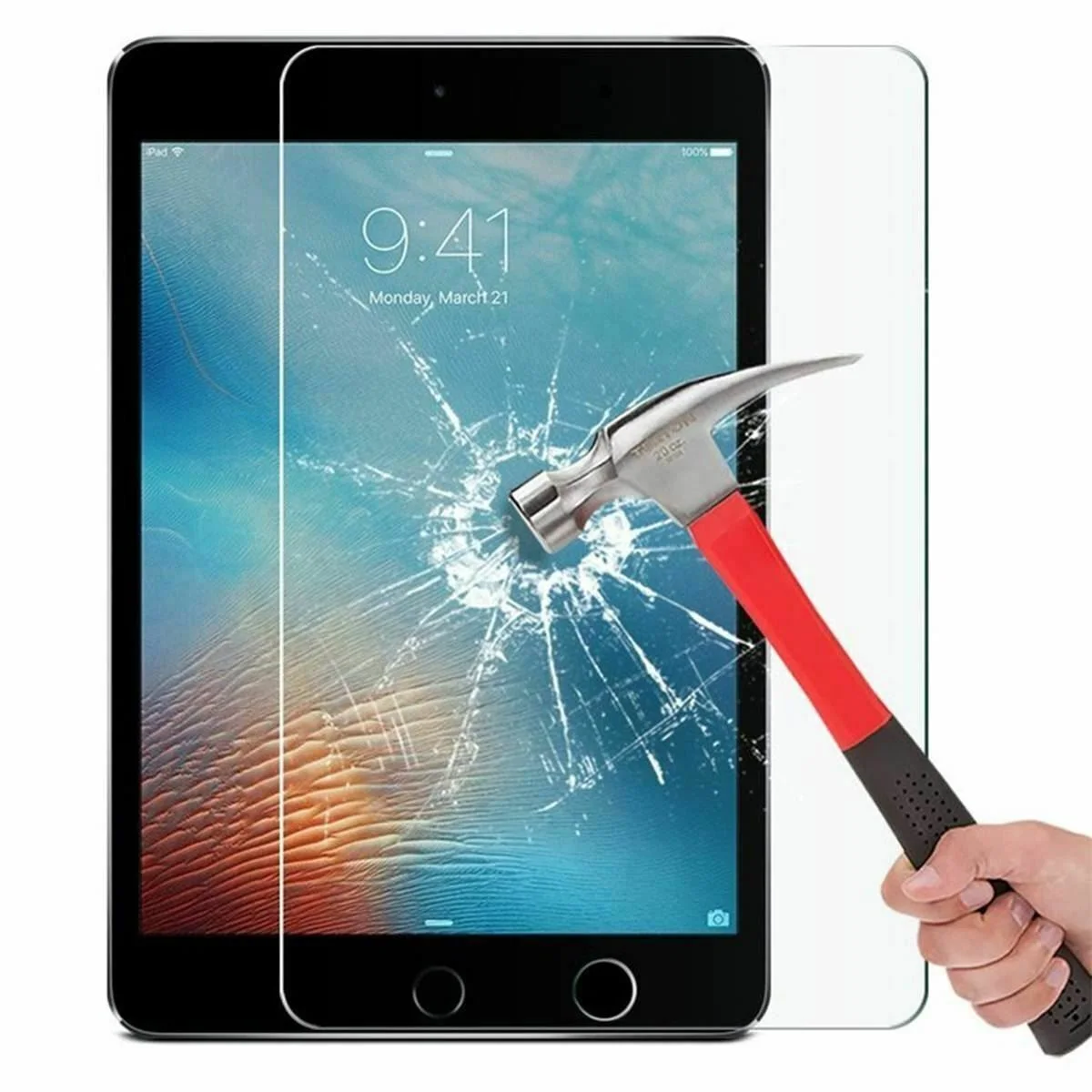

Film Screen Protector For Apple iPad 1 2 3 4 Mini Air Pro 11 10.2 Tempered Glass