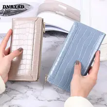 NEW Long Womens Wallet Female Purses Coin Purse Card Holder Clutch Money Bag PU Leather hasp Zipper Wallet Carteira Feminina