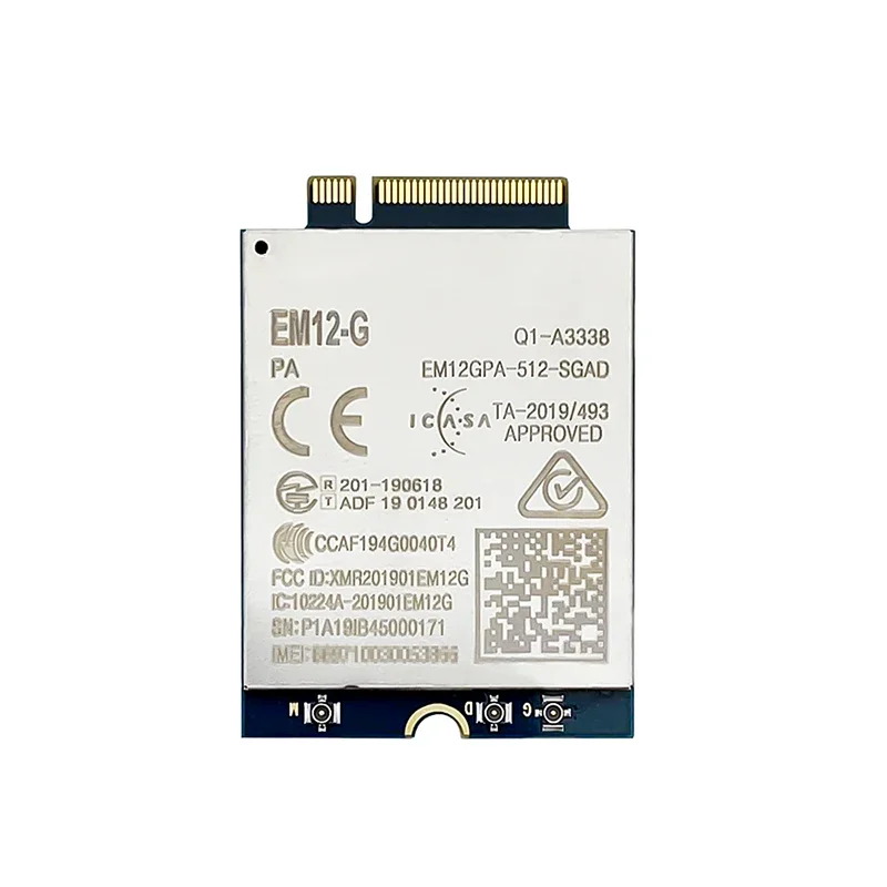 Фото Модуль Quectel EM12-G EM12 LTE-A Cat12 B1/B2/B3/B4/B5/B7/B8/B9/B12/B13/B14/B17/B18/B19/B20/B21B25/B26/B28/B29/B30/B32/B66 №3