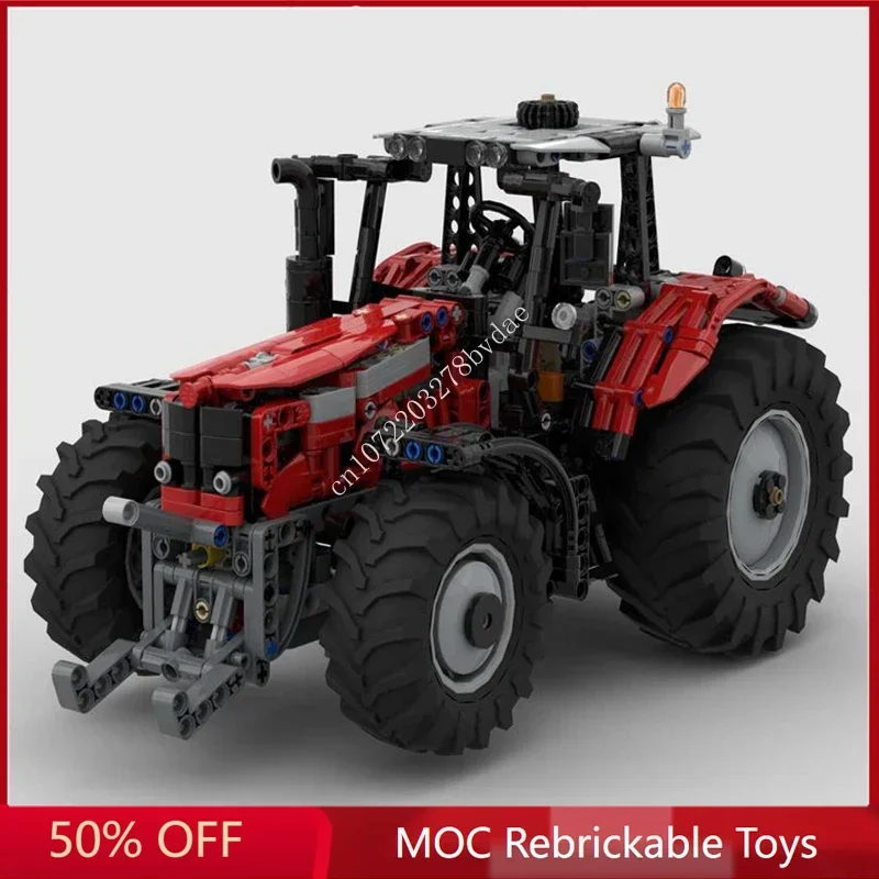 1137 шт. высокотехнологичный комбайн MOC модель грузовика строительные блоки