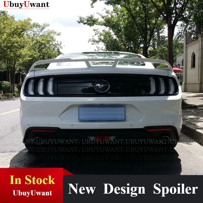 

Высококачественный спойлер для багажника из углеродного волокна и АБС-пластика для Ford Mustang 2015 2016 2017 2018 2019 2020 2021 GT350 Style