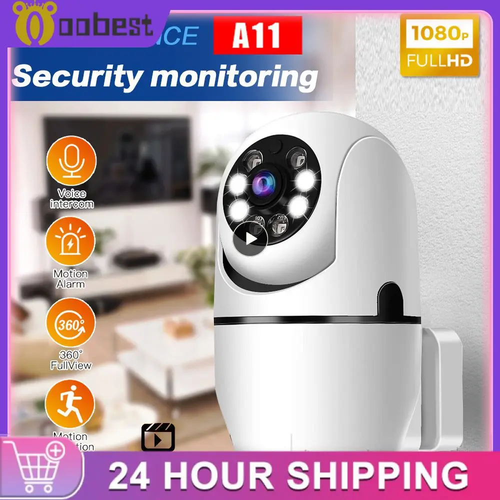 

Mini Protection Cams Audio Video Cam Surveillance Camera Night Vision Auto Tracking Wifi Camera Smart Home Indoor Baby Monitor
