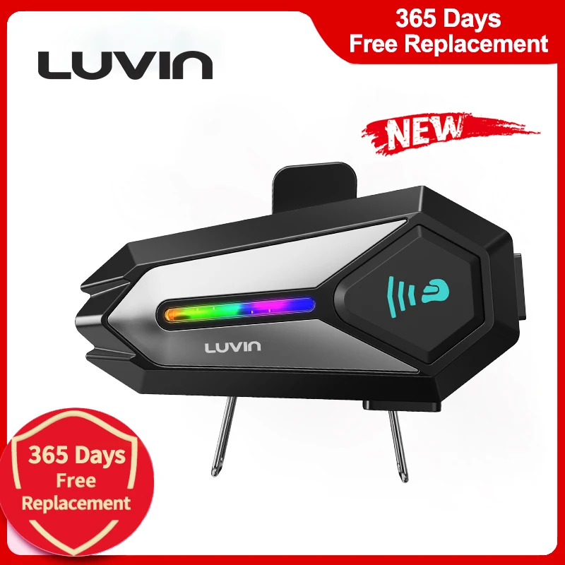 Bluetooth-гарнитура Luvin G8 Mfreedconn для мотоцикла водонепроницаемая