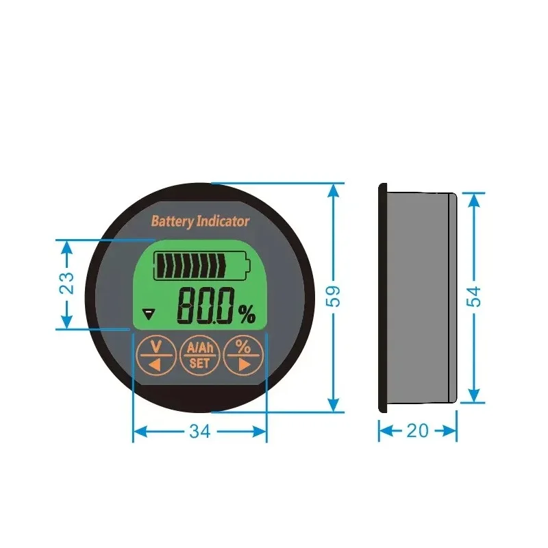 Новый тестер емкости аккумулятора типа TR16H 8 В-100 В 50 А 100 350 Дополнительный