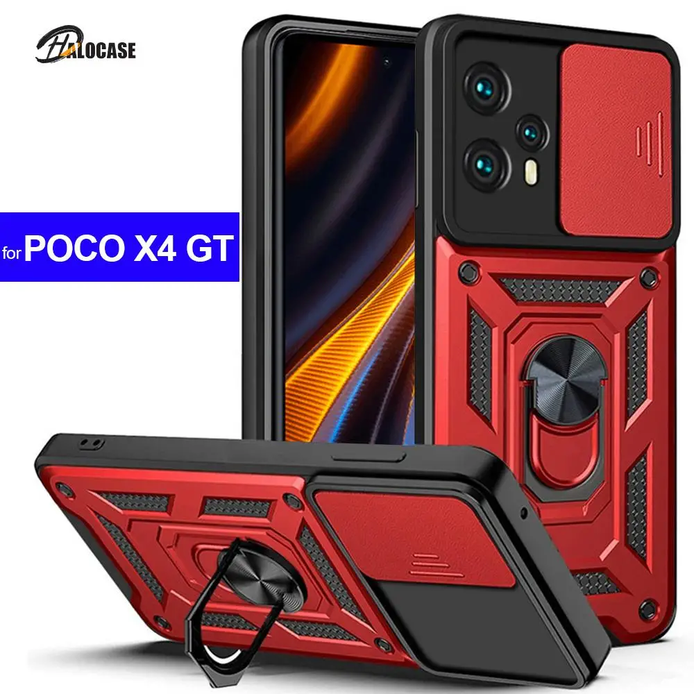 

For POCO X4 GT F4 X3 NFC X4 Pro F3 M3 M4 Pro 5G Case Armor Cover for Xiaomi Mi 11T Redmi 10C Note 11S 11 Pro 10 10S 9 9S Case