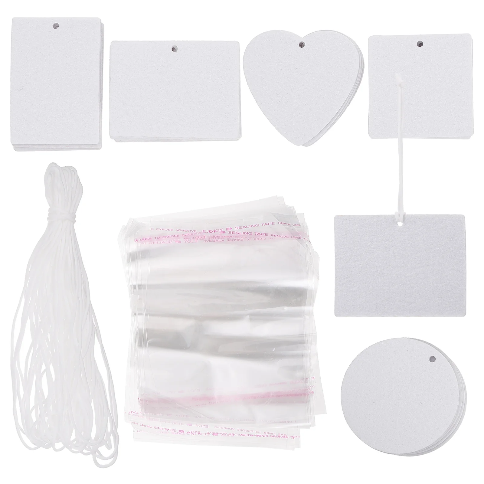

1 Set Practical Creative Heat Transfer Sheet Air Freshener Sublimation Blank for Car Party Decor